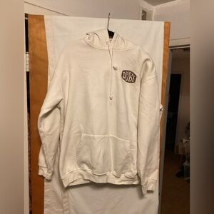 Sweatshirt with hoodie large printed logo Hey Dude SZ 2XL